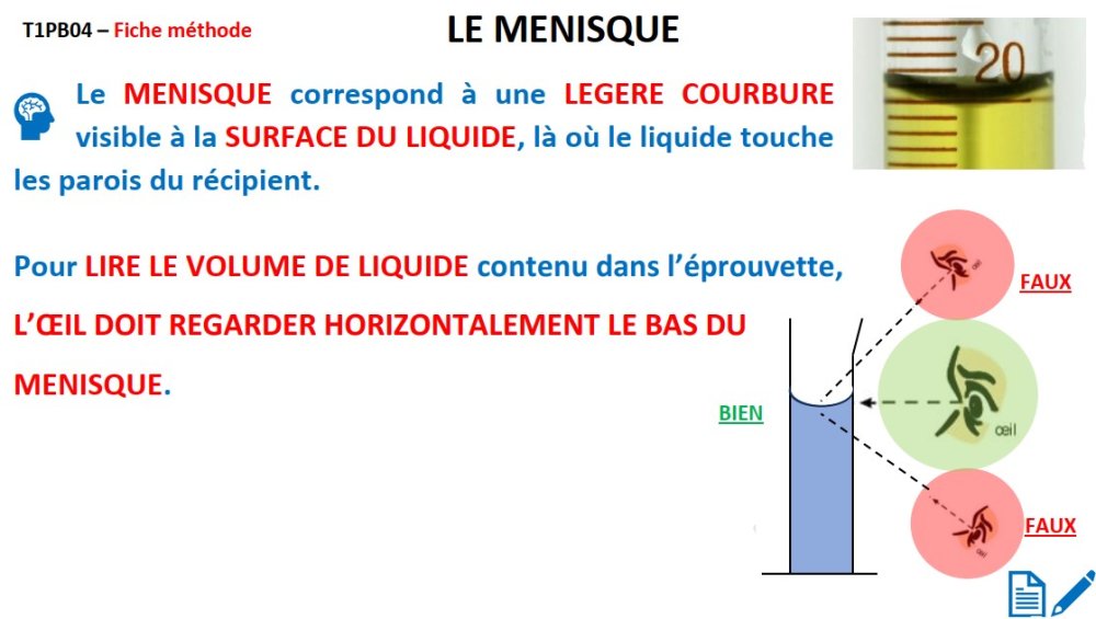 Cours sur le Ménisque