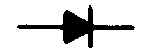 Symbole normalisé d'une diode