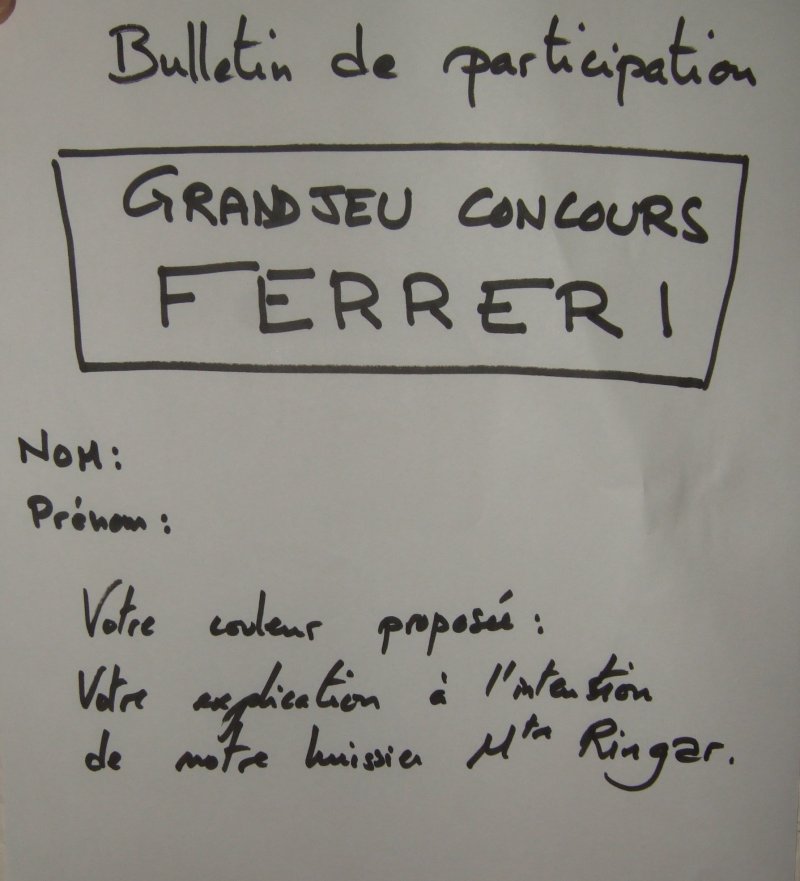 Réponse à rendre